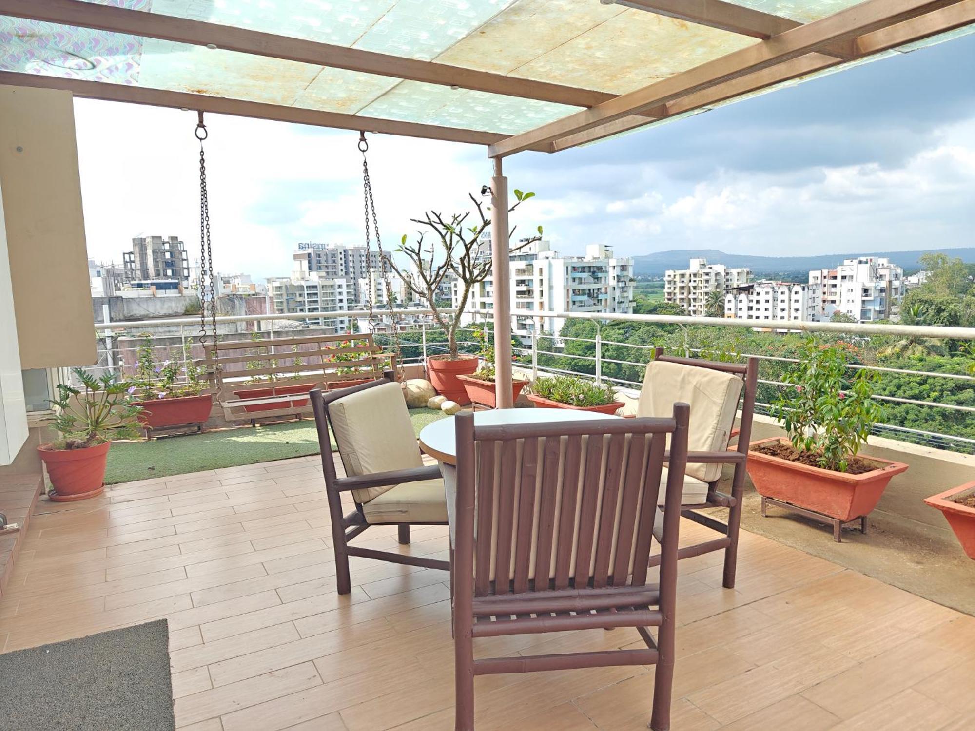 Chandralok Service Apartments Kolhapur Exterior foto